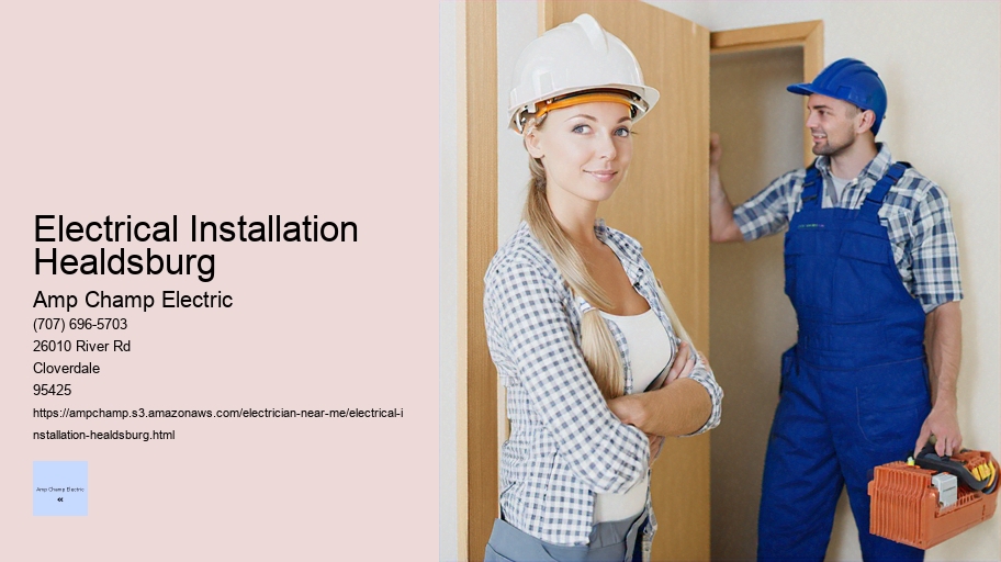 Electrical Installation Healdsburg