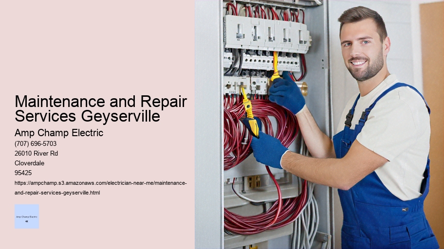 Maintenance and Repair Services Geyserville