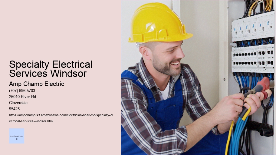 Specialty Electrical Services Windsor